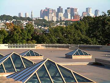 Boston from the roof