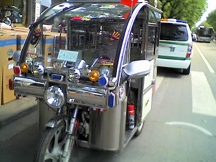 Pimped-out tricycle
