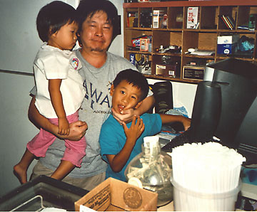 Jung and his neice and nephew